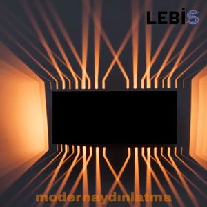Lebis Fırat Led Aplik Amber Işık Dış Mekan