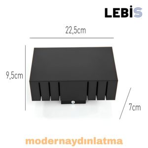 Lebis Fırat Led Aplik Amber Işık Dış Mekan