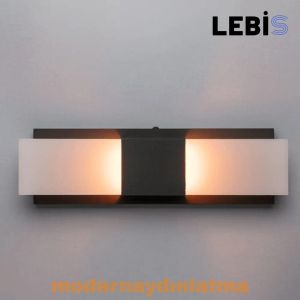 Lebis Antrasit Renk Kartal Led Aplik Amber Işık