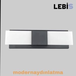 Lebis Antrasit Renk Kartal Led Aplik Amber Işık