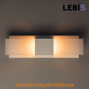 Lebis Beyaz Renk Kartal Led Aplik Amber Işık