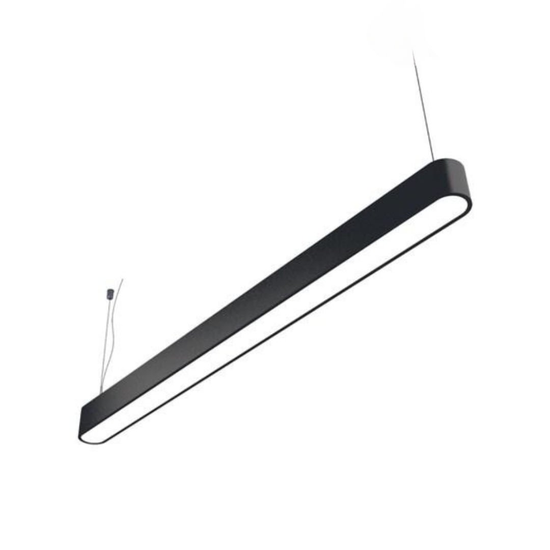 Lebis 150 Cm Osram Ledli 8x8 Sıva Üstü Oval Lineer Aydınlatma