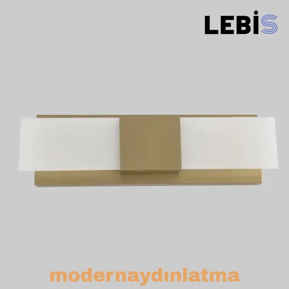 Lebis Gold Renk Kartal Led Aplik Günışığı