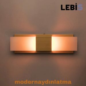 Lebis Gold Renk Kartal Led Aplik Amber Işık