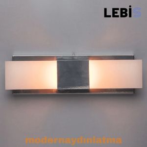 Lebis Krom Renk Kartal Led Aplik Amber Işık