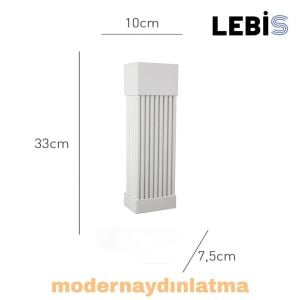 Lebis Beyaz Renk Sultan Gu10 Duylu Aplik