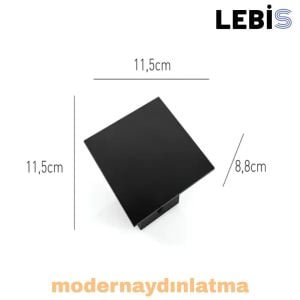 Lebis Kırzı Dış Mekan Led Aplik Günışığı