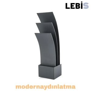 Lebis Antrasit Kasa Şahin Led Aplik Amber Işık