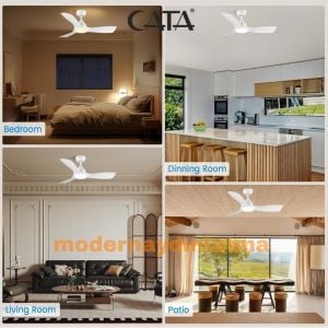 Cata CT-3000 Cenevre Ledli Tavan Vantilatörü