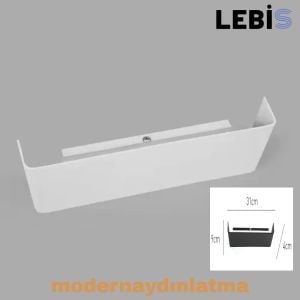 Lebis Beyaz Kasa Manolya Led Aplik Günışığı