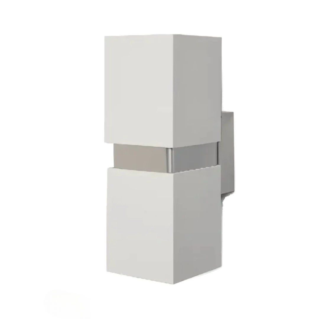 Lebis Beyaz Kasa Danzı Gu10 Duylu Aplik Krom Kuşaklı