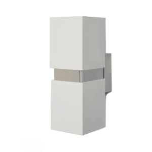 Lebis Beyaz Kasa Danzı Gu10 Duylu Aplik Krom Kuşaklı