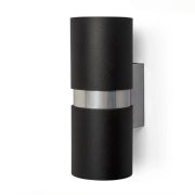 Lebis Siyah Kasa Kıraç Gu10 Duylu Aplik Krom Kuşaklı