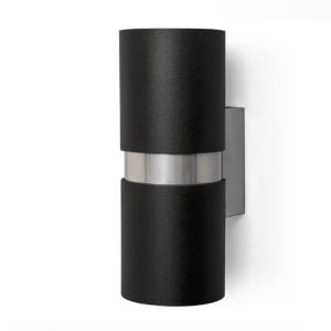 Lebis Siyah Kasa Kıraç Gu10 Duylu Aplik Krom Kuşaklı