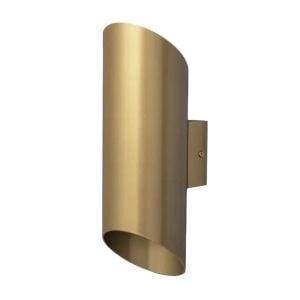 Lebis Gold Kasa Yelken Dış Mekan Led Aplik Amber Işık