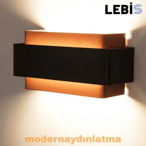 Lebis Bakır Renk Kelebek Led Aplik Günışığı