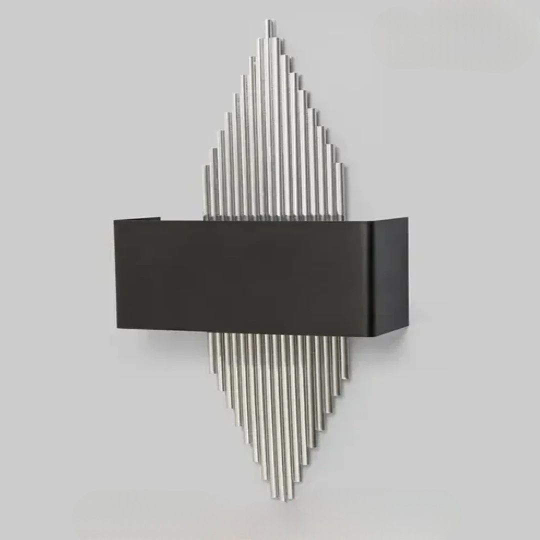 Lebis Krom Renk E14 Duylu Mızrak Aplik