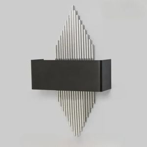 Lebis Krom Renk E14 Duylu Mızrak Aplik