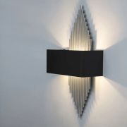 Lebis Krom Renk E14 Duylu Mızrak Aplik