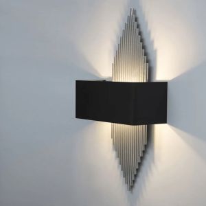 Lebis Krom Renk E14 Duylu Mızrak Aplik