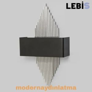 Lebis Krom Renk E14 Duylu Mızrak Aplik