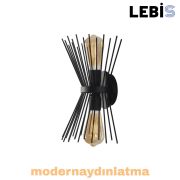 Lebis Siyah Renk E27 Duylu Kirpi Aplik