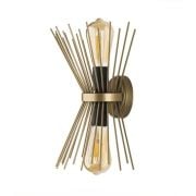 Lebis Gold Renk E27 Duylu Kirpi Aplik