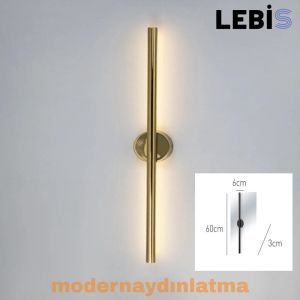 Lebis Gold Renk Lale Led Aplik Günışığı