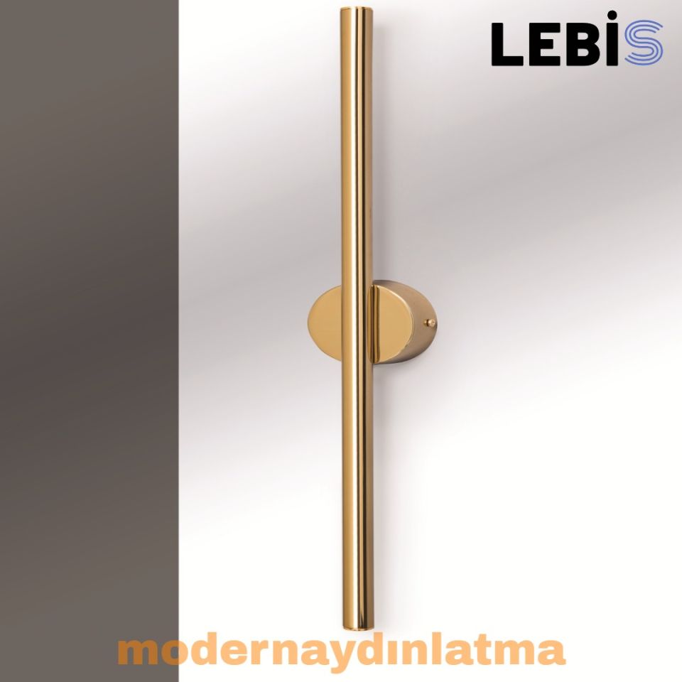 Lebis Gold Renk Lale Led Aplik Günışığı
