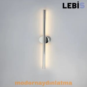 Lebis Krom Renk Lale Led Aplik Günışığı