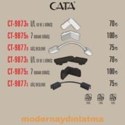 Cata CT-9873 Siyah Magnet Ek ve L Dönüş Aparatı