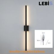 Lebis Siyah Renk Lavanta Led Aplik Günışığı