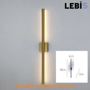 Lebis Gold Renk Lavanta Led Aplik Günışığı