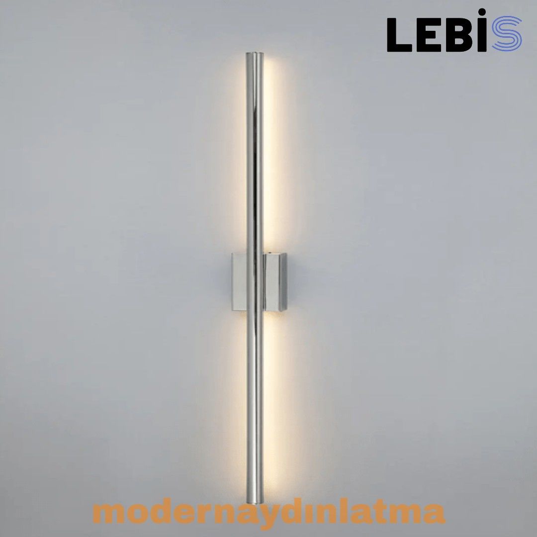 Lebis Krom Renk Lavanta Led Aplik Günışığı