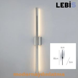 Lebis Krom Renk Lavanta Led Aplik Günışığı