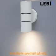 Lebis Beyaz Renk Gu10 Duylu Kaçkar Dış Mekan Aplik
