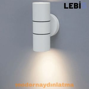 Lebis Beyaz Renk Gu10 Duylu Kaçkar Dış Mekan Aplik