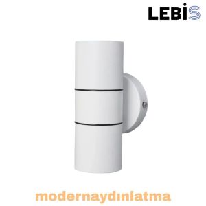 Lebis Beyaz Renk Gu10 Duylu Kaçkar Dış Mekan Aplik