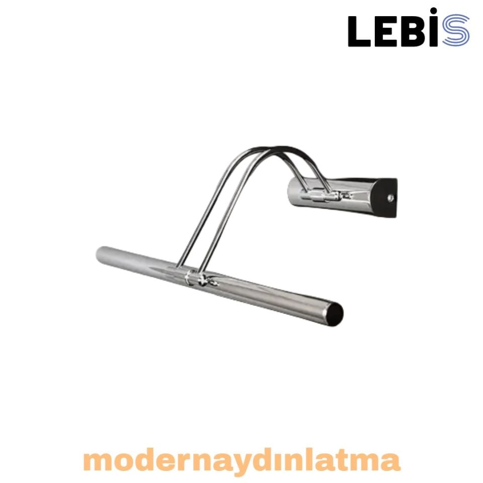 Lebis Krom Renk Kuğu Led Tablo Aplik Günışığı