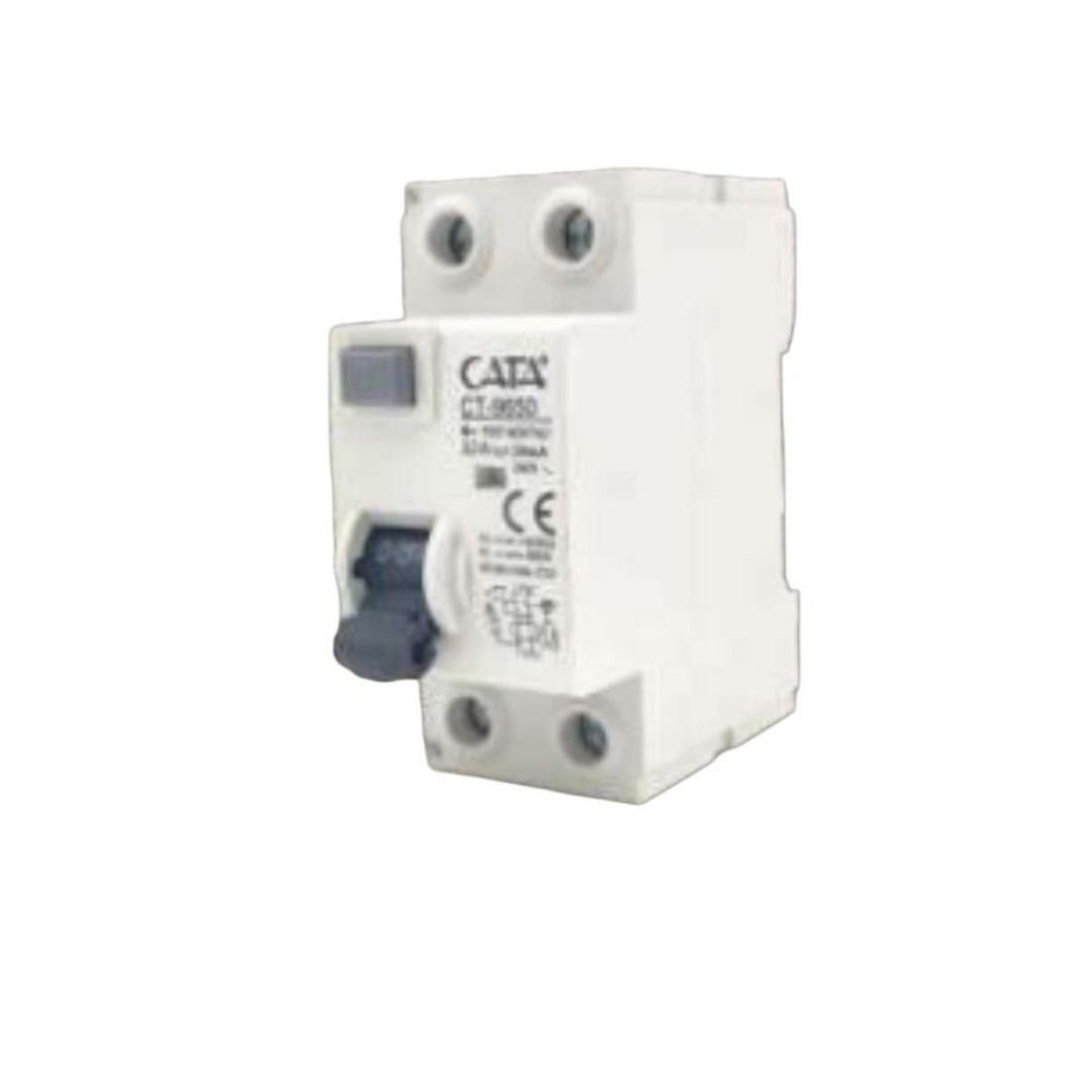 Cata CT-9650 2x32A 30mA Monofaze Kaçak Akım Koruma Rolesi