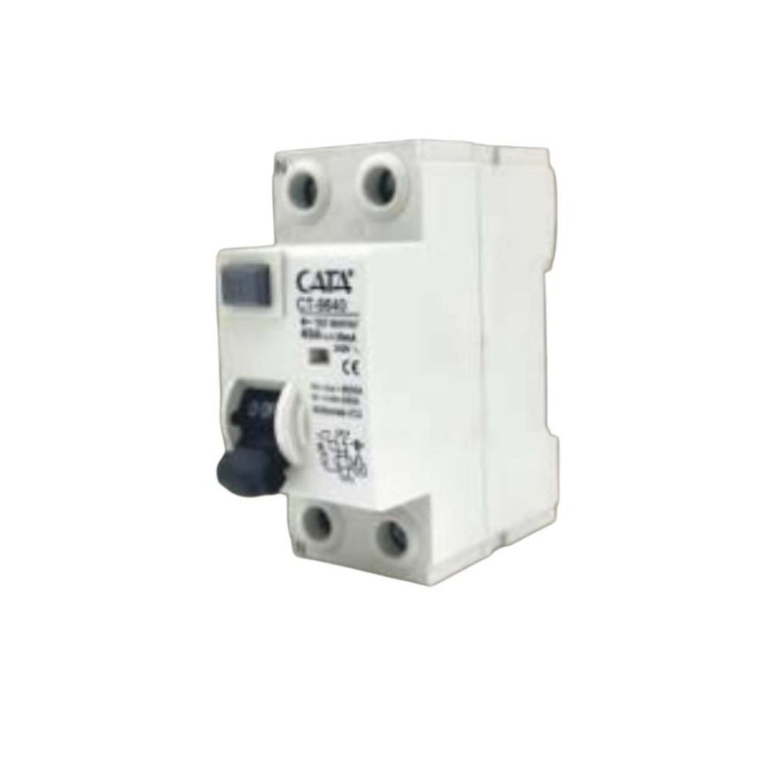 Cata CT-9640 2x40A 30mA Monofaze Kaçak Akım Koruma Rolesi