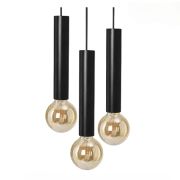 Lebis Siyah Renk Finike Üçlü Sarkıt