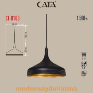 Cata CT-8103 Tekli Sarkıt Avize