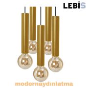 Lebis Gold Renk Fethiye Beşli Sarkıt