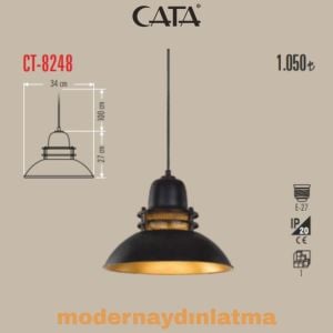 Cata CT-8248 Tekli Sarkıt Avize