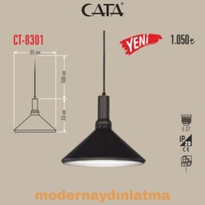 Cata CT-8301 Tekli Sarkıt Avize