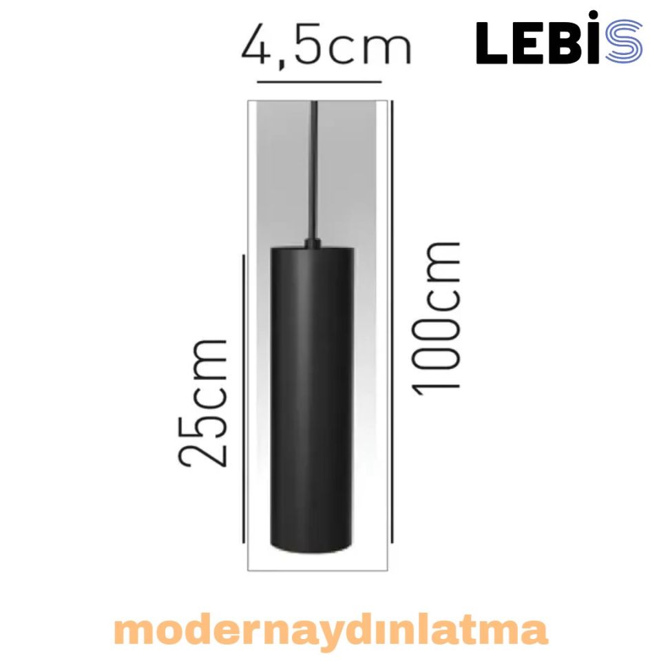 Lebis Krom Renk Marmaris Üçlü Sarkıt