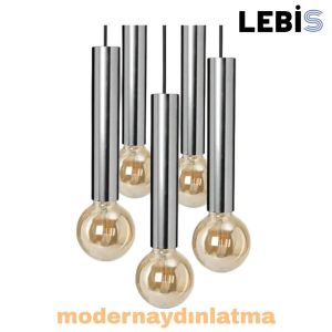 Lebis Krom Renk Marmaris Beşli Sarkıt