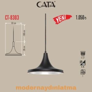 Cata CT-8303 Tekli Sarkıt Avize