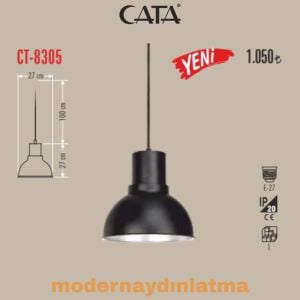 Cata CT-8305 Tekli Sarkıt Avize